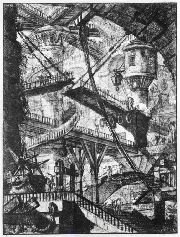 Piranesi work, Untitled 1780