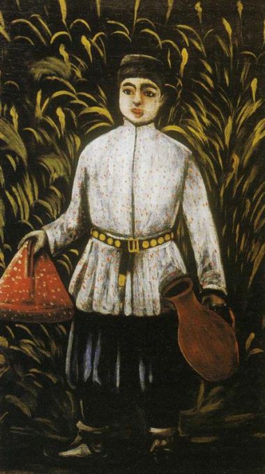 Pirosmanashvili, A Boy Carrying Food