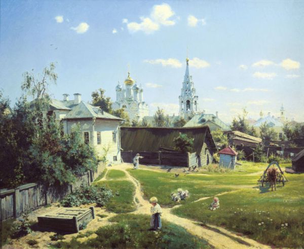 Polenov, Russian Courtyard