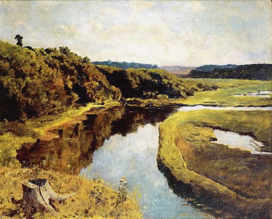 Polenov, Klyazma River, 1887