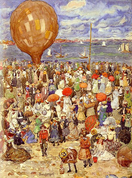 Prendergast, The Balloon, 1898