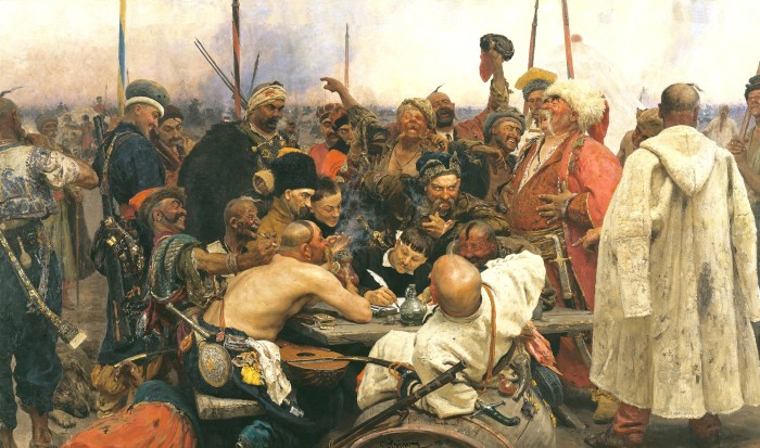 The Reply of the Zaporozhian Cossacks to Sultan Mehmed IV of Turkey 1880-1891