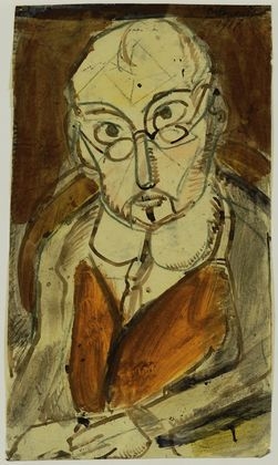 Rouault, Man with Spectacles