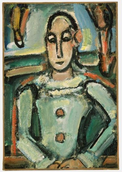 Rouault, Profile of a Clown