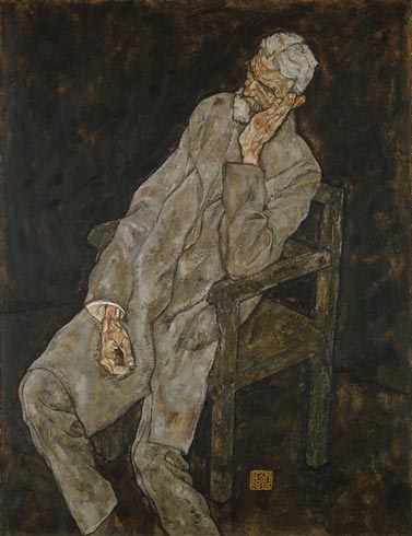 Schiele, Portrait of Johann Harms