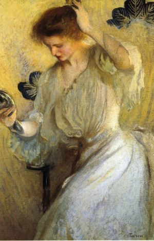 Tarbell, Mirror (girl with mirror)