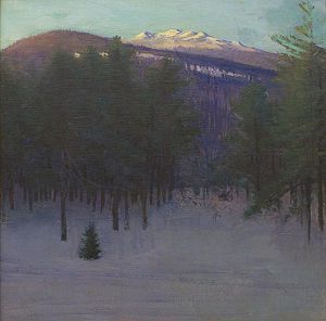 Thayer, Monadnock in Winter, 1904