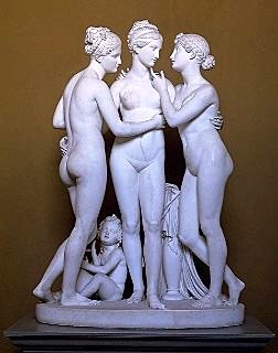 The Three Graces and Cupid 1819
