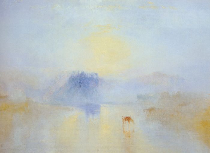 Norham Castle, Sunrise, 1835