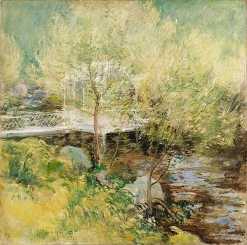 Twachtman, Hemlock Pool, 1900