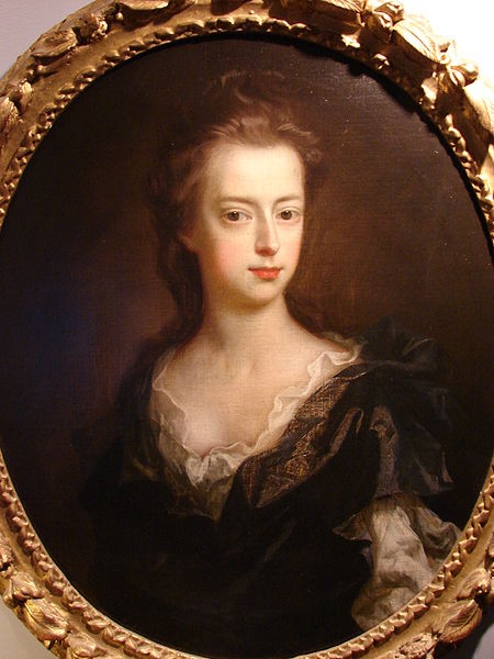 Vanderbank,  Portrait of a Lady in a Blue Dress