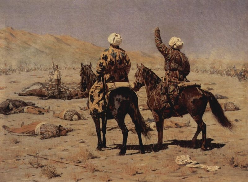 Vereshagin, Pause in the War 1873
