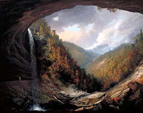 Cauterskill Falls on the Catskill Mountains