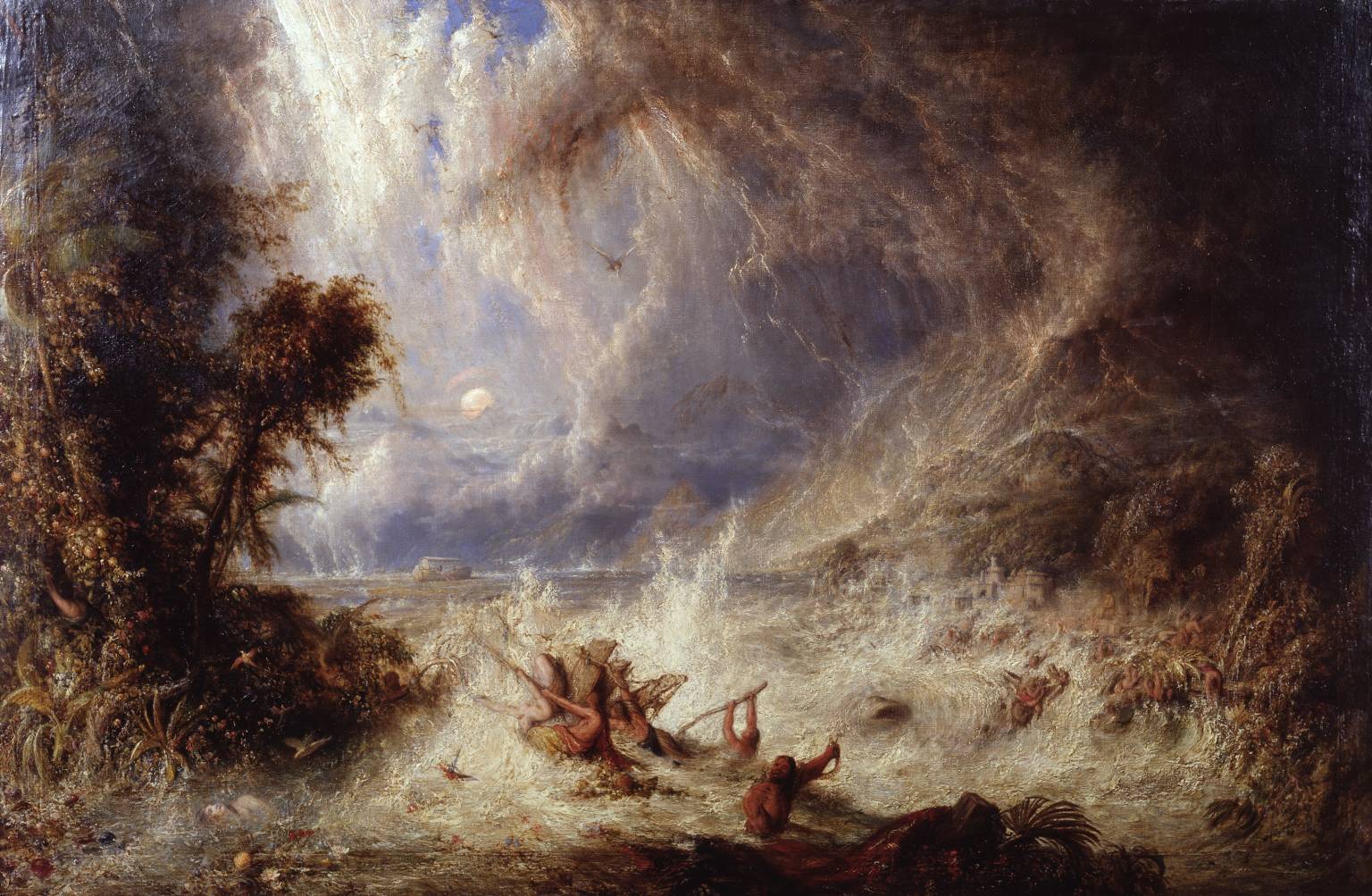 The Commencement of the Deluge, by William Westall