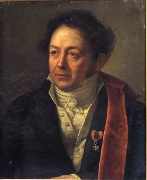 Portrait of Francesco Massimiliano Laboureur, by Wicar