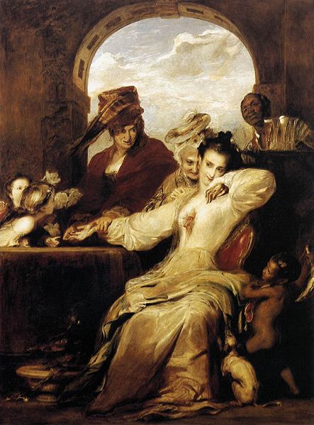 Josephine and the Fortune Teller, by Wilkie
