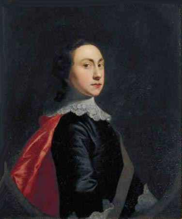 Wright painting, Self-Portrait in Van Dyck Costume