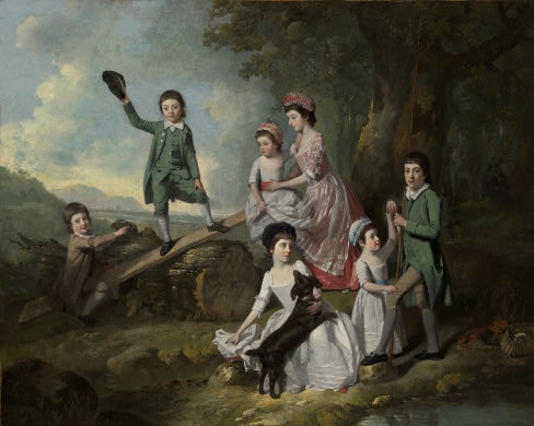 Zoffany,  Lavie Children 1770