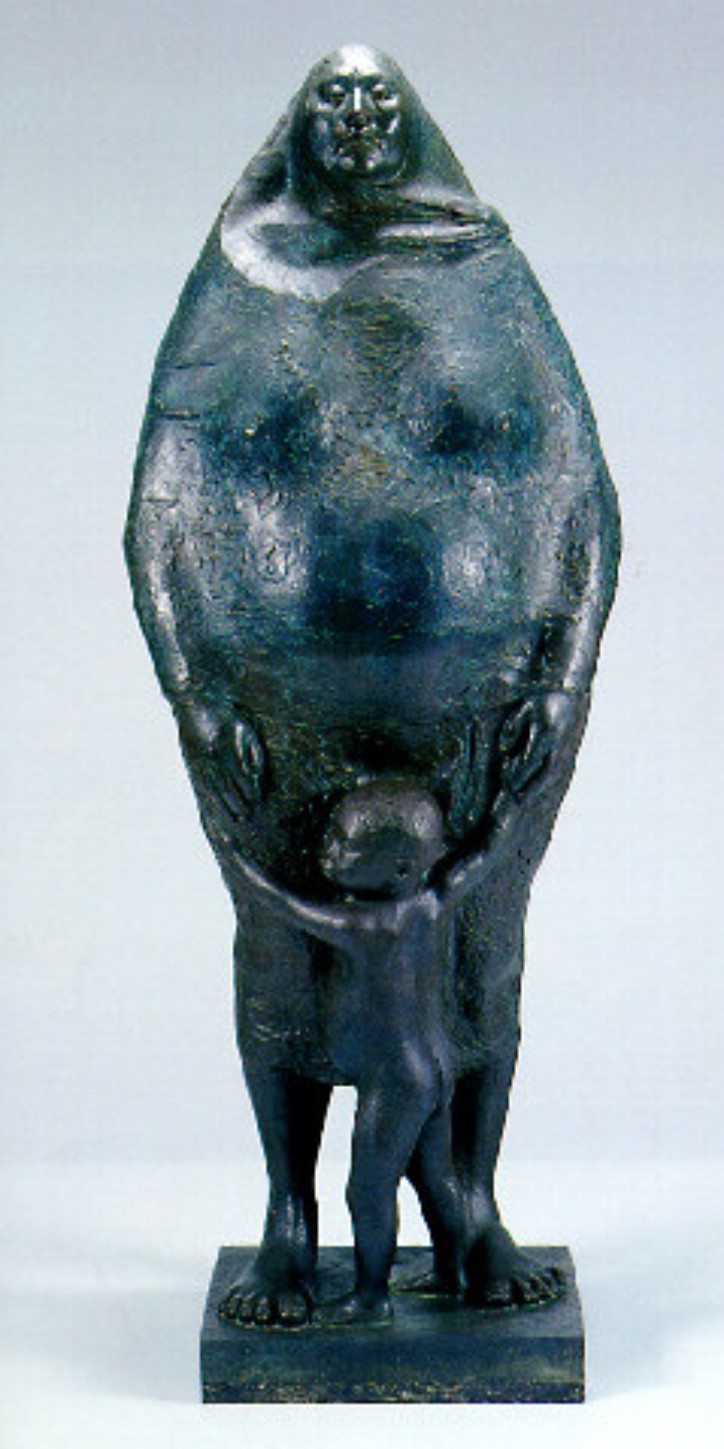 Francisco Zuniga, Standing Bronze, 1974