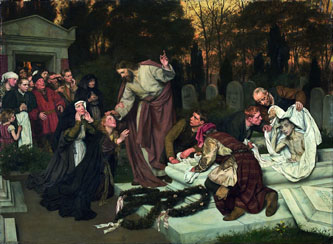 3. Raising of Lazarus. 1896. 