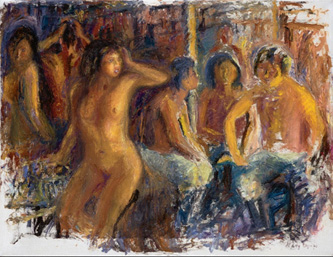 2. Naja. 1966. Oil painting.