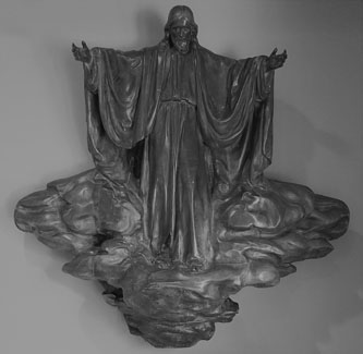 3. Christ Ascending. 1931. Maple wood. 