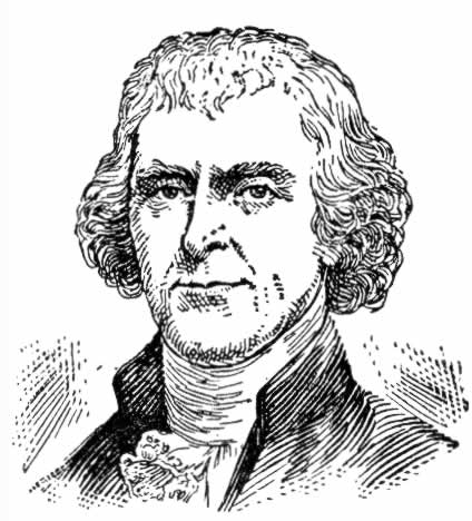  Thomas Jefferson Engraving, artist unknown