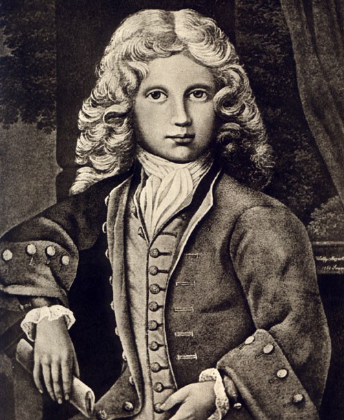 Mozart, Age 11, by J. Vander Smissen